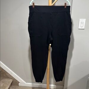 SPANX Black Jogger Pants